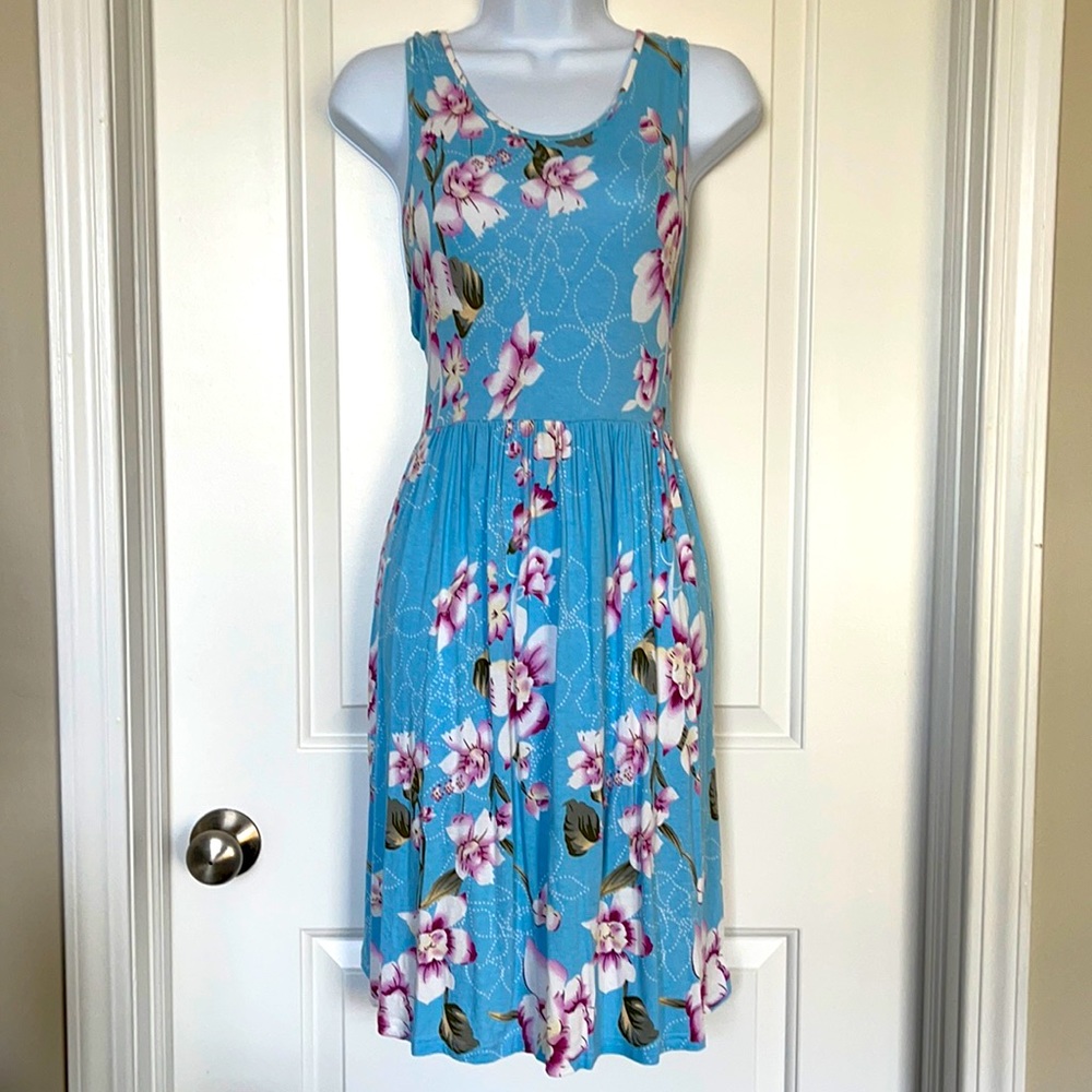 Cute floral summer dress